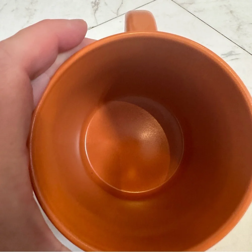 Target Hyde & EEK! Orange Stoneware 16 oz Witch Please Halloween Coffee Tea Mug